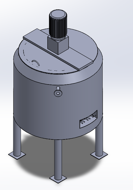 Ribbon Blender Mixer